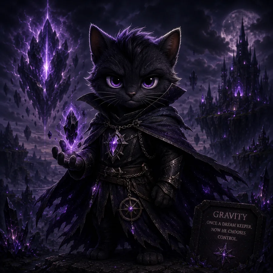 Gravity, the Fallen Dream Keeper